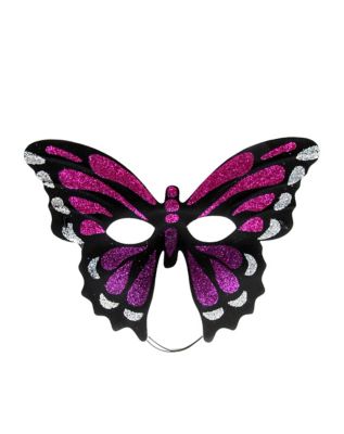 Pink Butterfly Mask - Spirithalloween.com