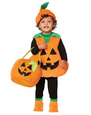 Baby halloween deals pumpkin costume