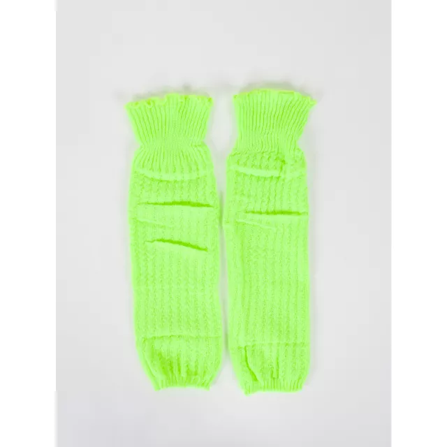 Neon Green Leg Warmers
