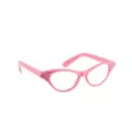 '50s Pink Rhinestone Glasses at Spencer's