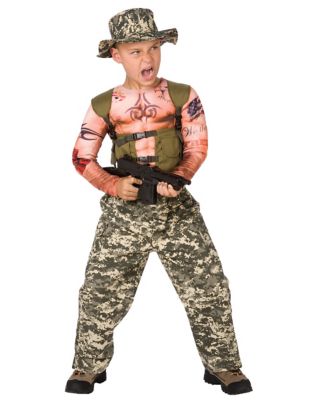 Inkz Commando Child Costume - Spirithalloween.com
