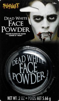 White Face Cream Foundation / Pressed Powder Halloween Makeup Nice