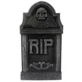 16 Inch RIP Skull Tombstone at Spirit Halloween