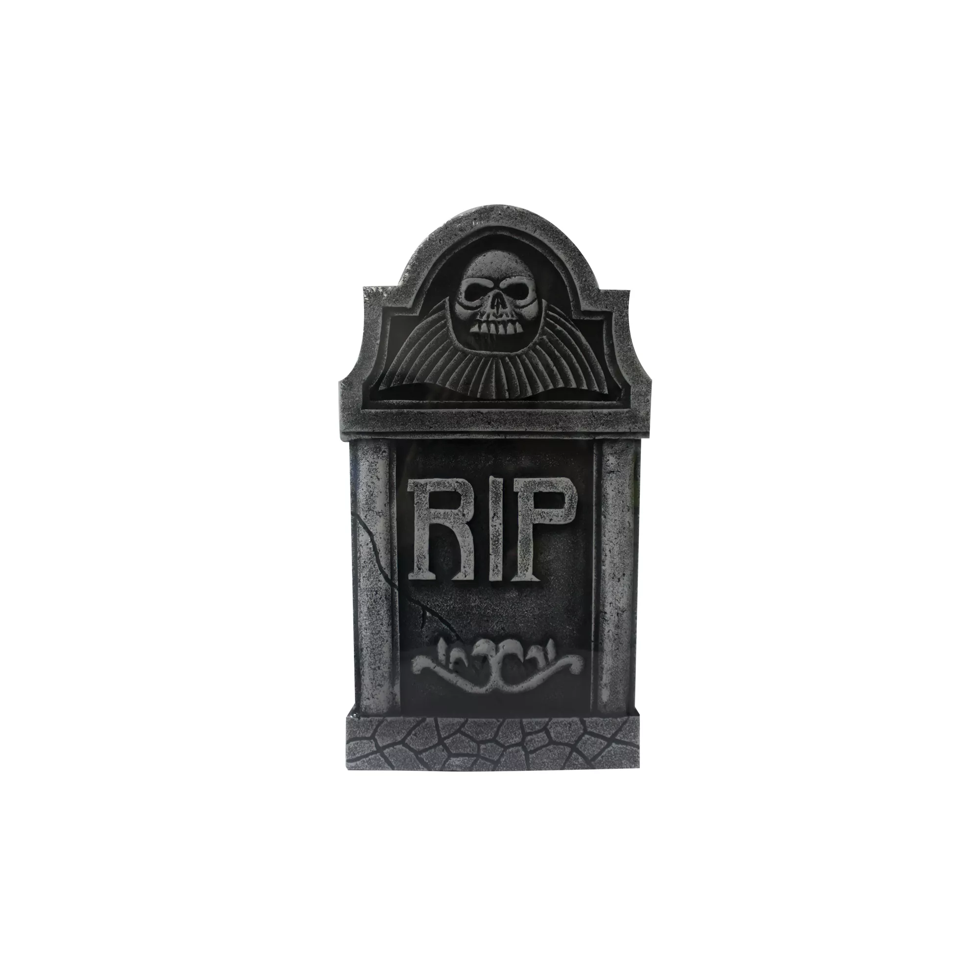 16 Inch RIP Skull Tombstone at Spirit Halloween