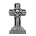 3 Ft Spooky Cross Tombstone at Spirit Halloween