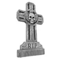 3 Ft Spooky Cross Tombstone at Spirit Halloween