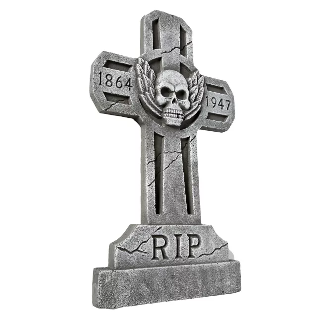 3 Ft Spooky Cross Tombstone at Spirit Halloween