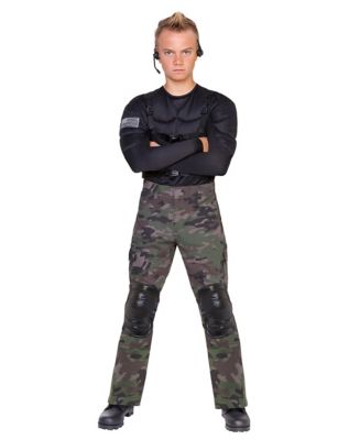 Kid's Navy Midnight Commando Costume