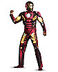 Adult Muscle Iron Man Costume - Avengers