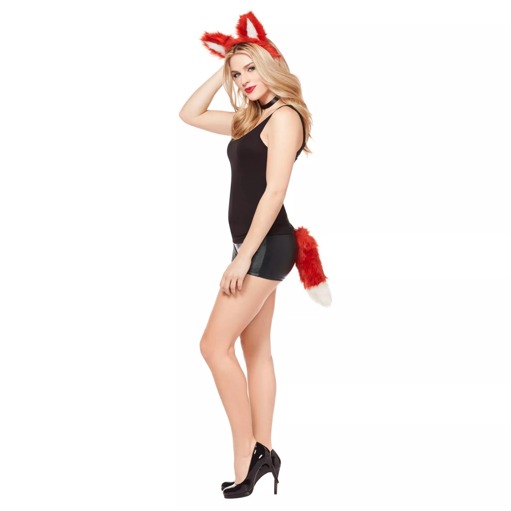 Faux Fur Fox Costume Kit at Spencer's