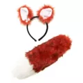 Faux Fur Fox Costume Kit at Spencer's