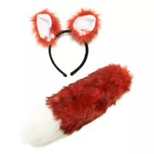 Faux Fur Fox Costume Kit at Spencer's
