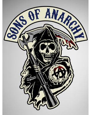 SOA Reaper Patch - Sons of Anarchy - Spirithalloween.com