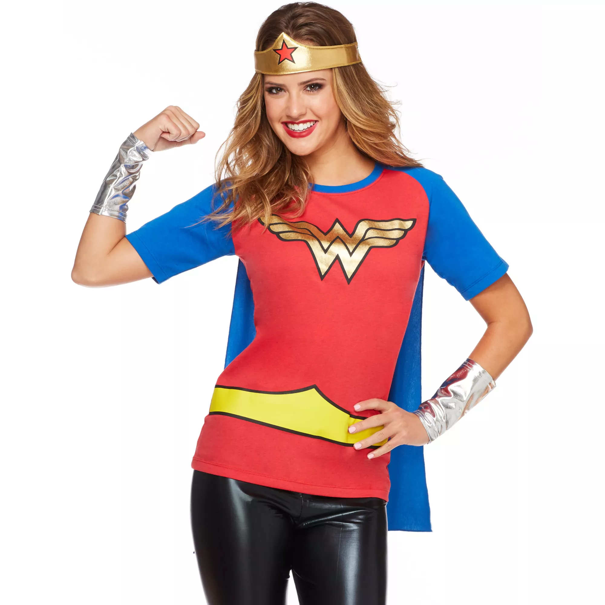 Caped Wonder Woman T Shirt - DC Comics at Spirit Halloween