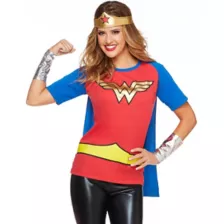 Caped Wonder Woman T Shirt - DC Comics at Spirit Halloween