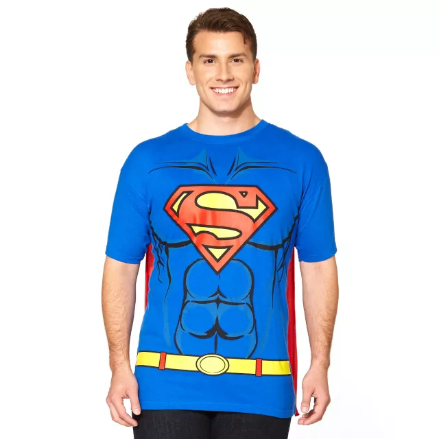 Caped Superman T Shirt - DC Comics at Spirit Halloween