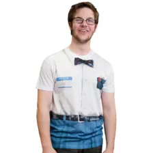 Faux Real School Nerd Adult Mens Costume at Spencer's