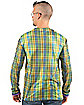 Faux Real Plaid Sportcoat Adult Mens Costume