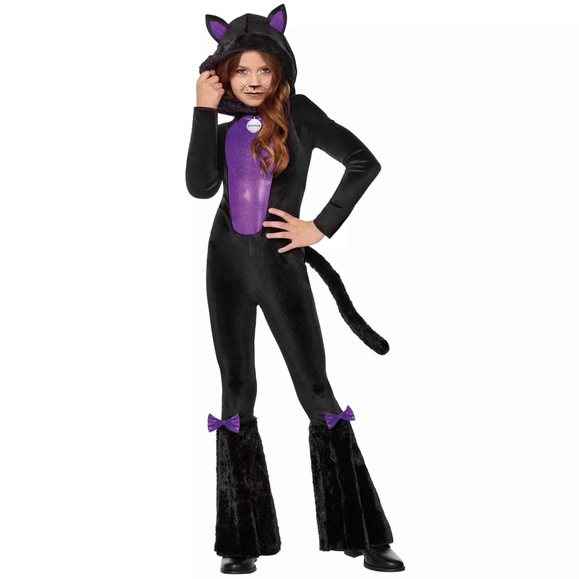 Kids Black Cat One Piece Costume at Spirit Halloween