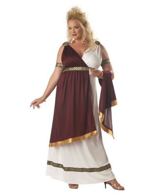 Adult Roman Empress Plus Size Costume - Spirithalloween.com