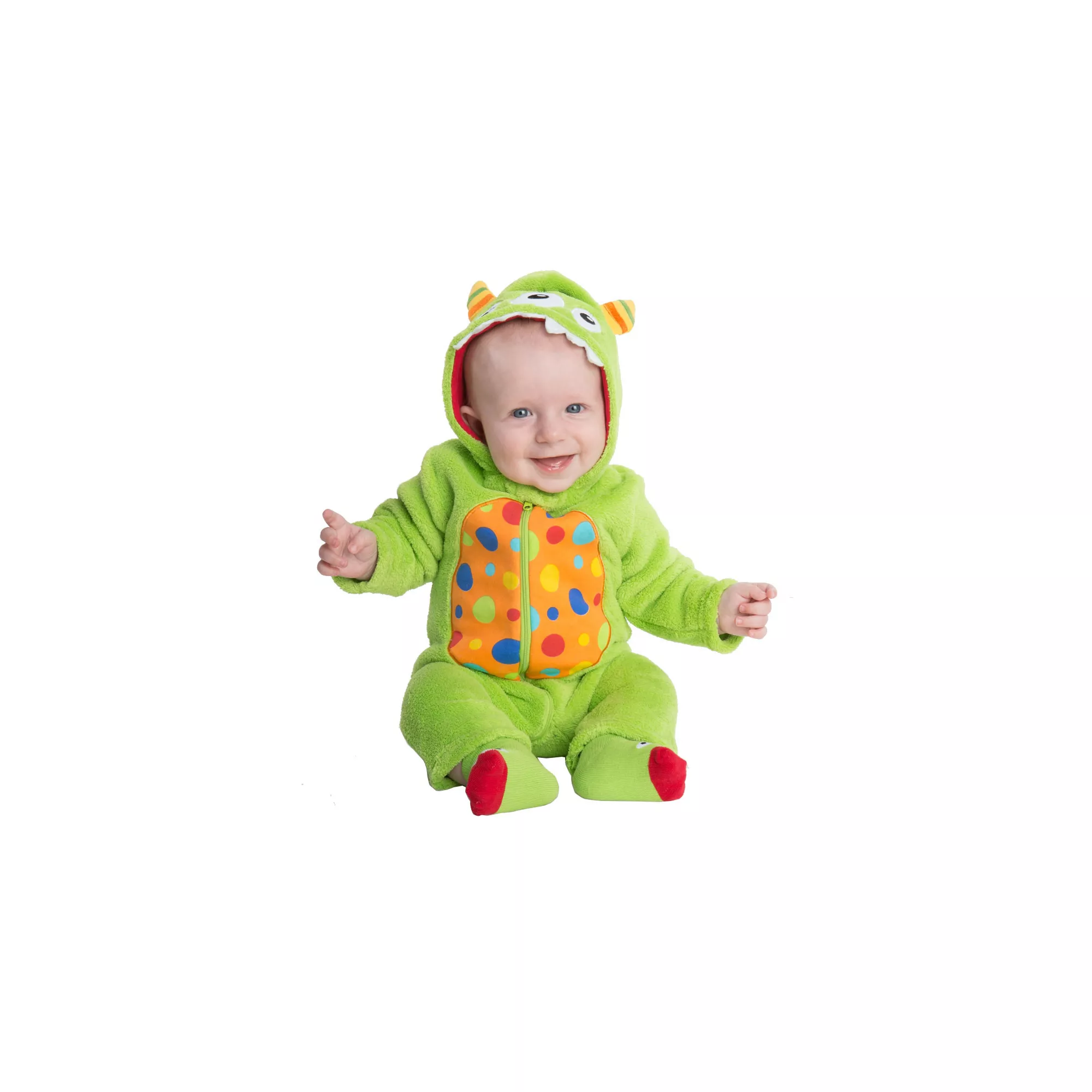 Baby Green Monster One Piece Costume at Spirit Halloween