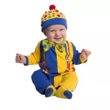 Baby Clownin' Around Clown One Piece Costume at Spirit Halloween