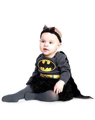 Batgirl Costume Bib neonato 