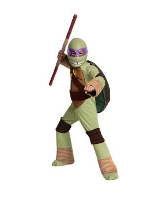 Rubie’s Child Donatello TMNT Costume – Jumpsuit With Shell & Mask, Size Large (10/12), Officially Licensed