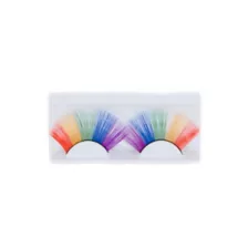 Pride Multicolor Fake Eyelashes at Spencer's