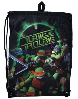 Lot of TMNT Figures popular in Drawstring Bag