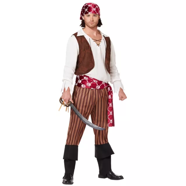 Adult Shipwreck Pirate Costume - Spirithalloween.com