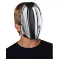 Chrome Faceless Half Mask at Spencer's