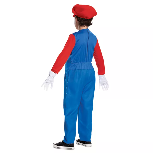 Kids Mario Costume Deluxe- Mario Bros. - Spirithalloween.com