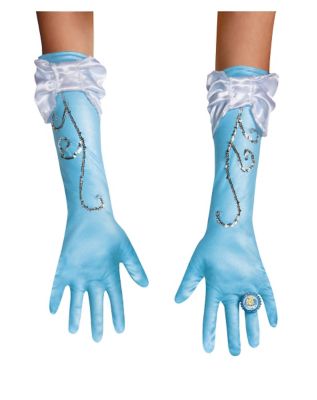 Sparkle Cinderella Gloves - Disney Princess - Spirithalloween.com