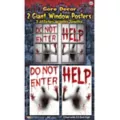 Bloody Window Poster - 2 Pack at Spencer's