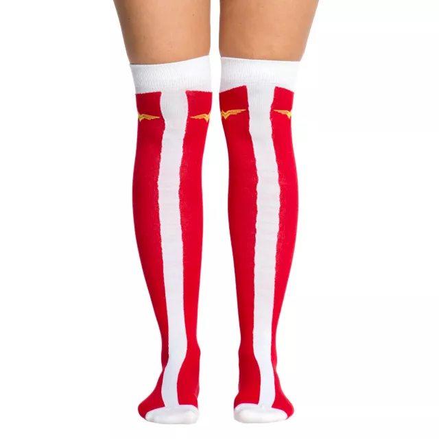 Wonder Woman Over The Knee Socks - DC Comics at Spirit Halloween