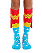 Caped Wonder Woman Socks - DC Comics