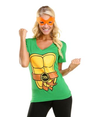 Teenage Mutant Ninja Turtles Women's V-Neck T-Shirt - Customon