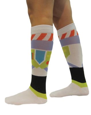 Toy Story Buzz Lightyear Knee High Socks - Spirithalloween.com