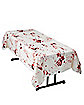 Bloody Hand Prints Table Cover