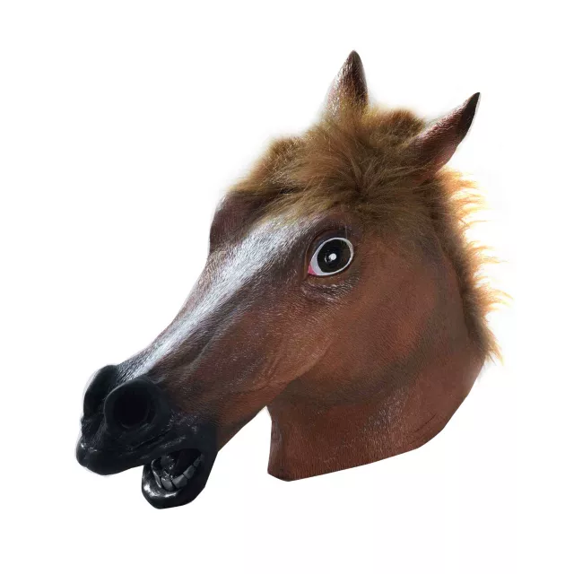 Horse Head Full Mask at Spencer's