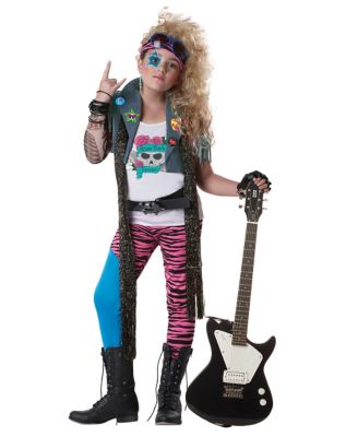 80's girl rocker clothes