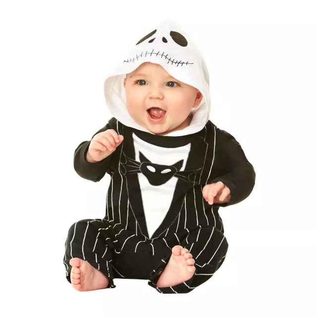 Jack skellington fashion baby onesie