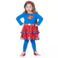 Toddler Sparkling Supergirl Costume - DC Comics at Spencer's