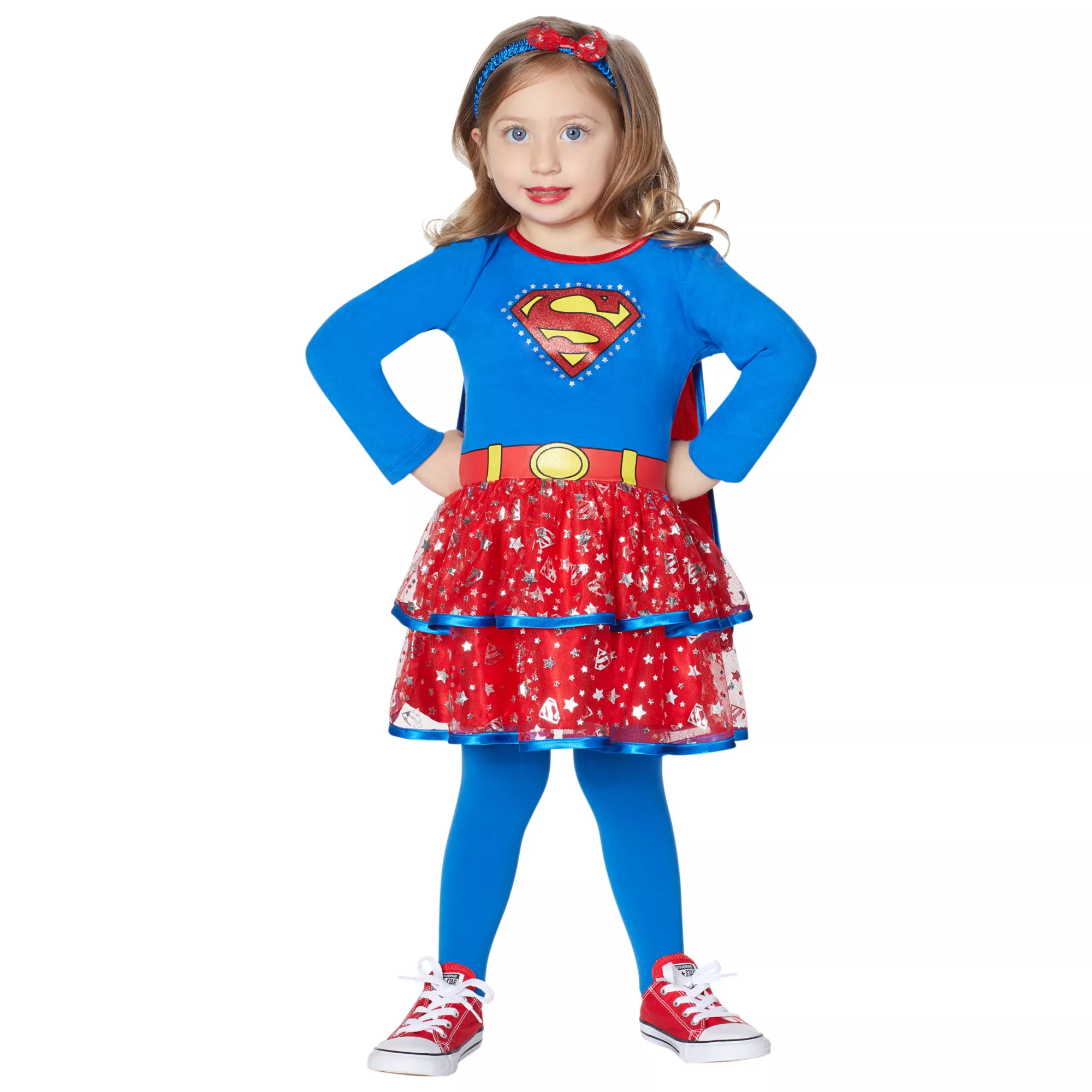 Toddler Sparkling Supergirl Costume - DC Comics at Spencer's
