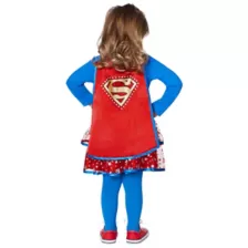 Toddler Sparkling Supergirl Costume - DC Comics at Spencer's