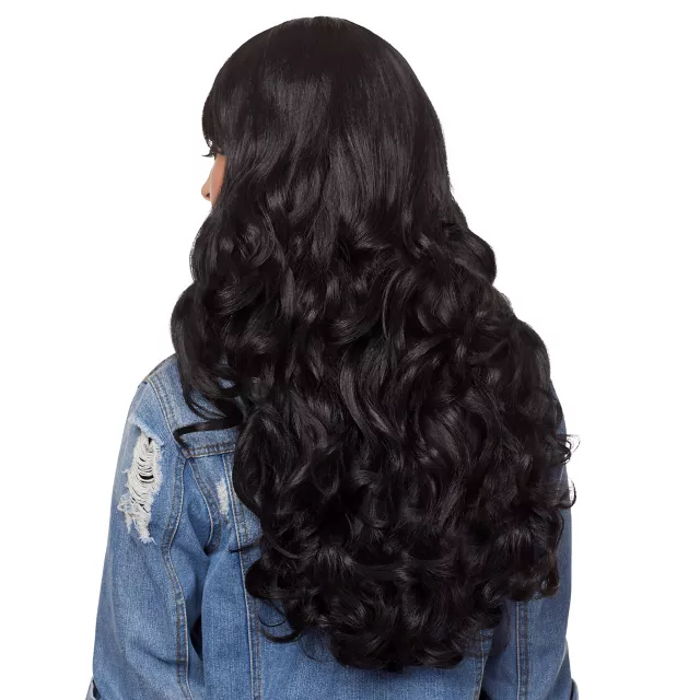 Black wig spirit halloween best sale