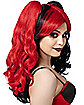 Red and Black Jester Wig
