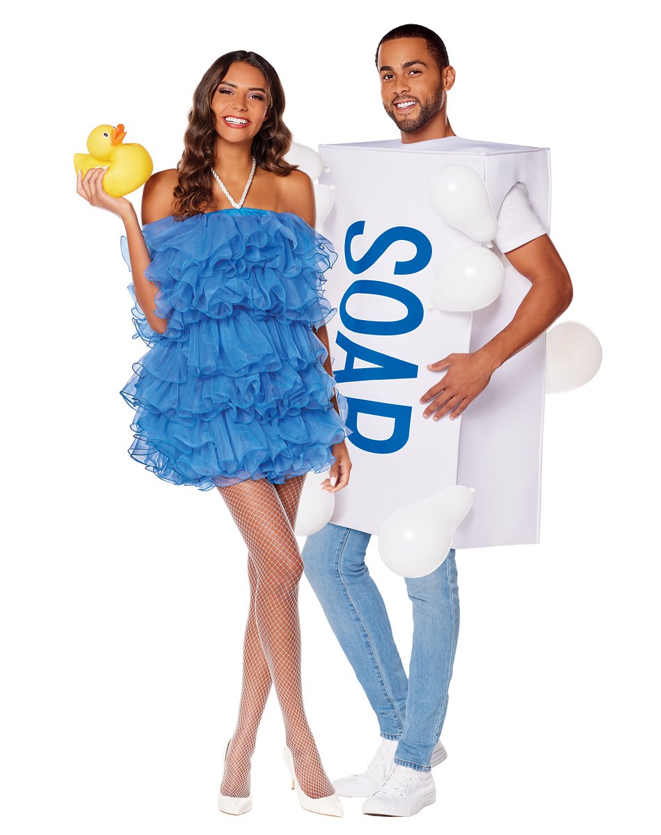 Adult Soap and Loofah Couples Costume by Spirit Halloween