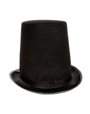 Tall black hot sale hat